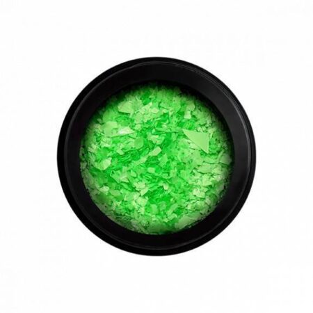 Neon Flakes - Green - Perfect Nails