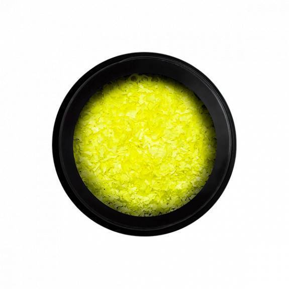Neon Flakes - Yellow - Perfect Nails