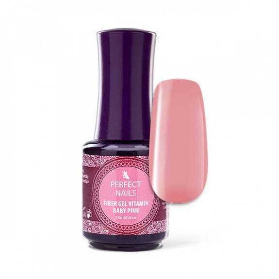 Fiber vitamin rose gel baby pink - Perfect Nails
