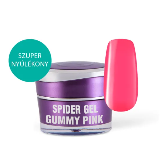 Gummy pink spidergel 5 ml