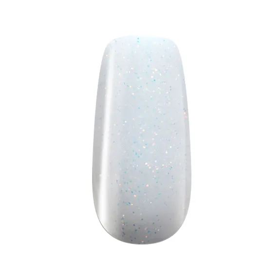Color rubber base gel - Glitter milky 8ml