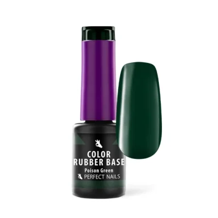 Color rubber base gel – Poison green 8 ml