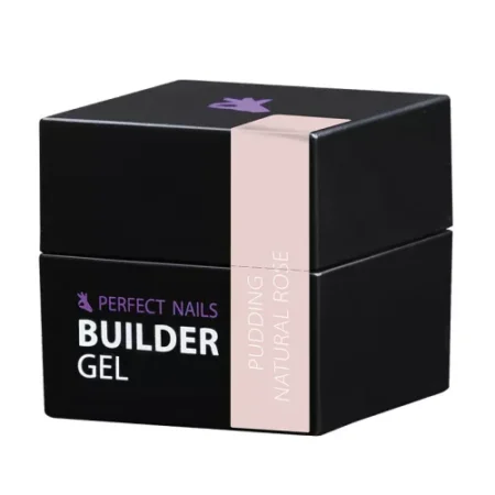 Pudding Cover Gel – Professionell builder gel för nagelförlängning och förstärkning. HEMA- och TPO-fri, självutjämnande och låg värmeutveckling.