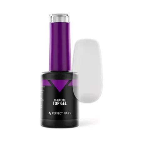 HEMA Free Top Gel – flexibel top gel för gel polish och builder gel, HEMA- & TPO-fri