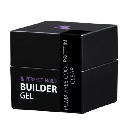 Cool Protein Gel – HEMA Free builder gel med protein, spegelblank finish och minimal värmeutveckling.