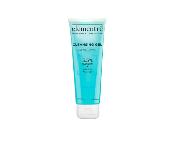 Elementre 3.5% Glycerin Cleansing 75ml – mild återfuktande rengöringsgel för känslig hud