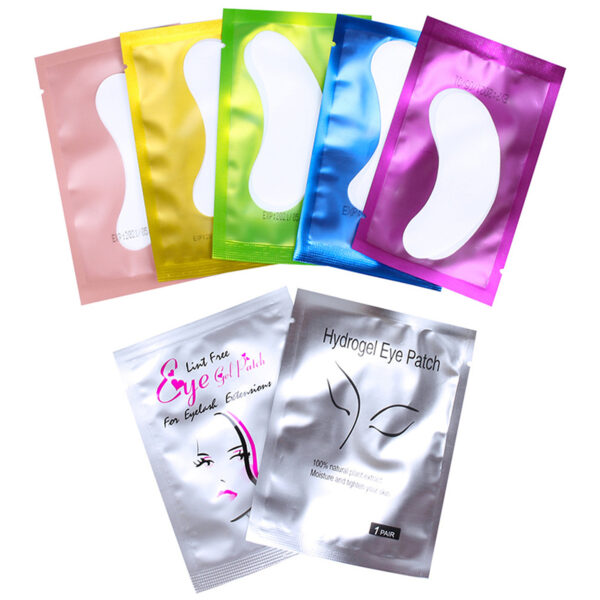 50 par GAlash Hydro-Gel Eye Pads – luddfria kollagenpads för fransstylister.