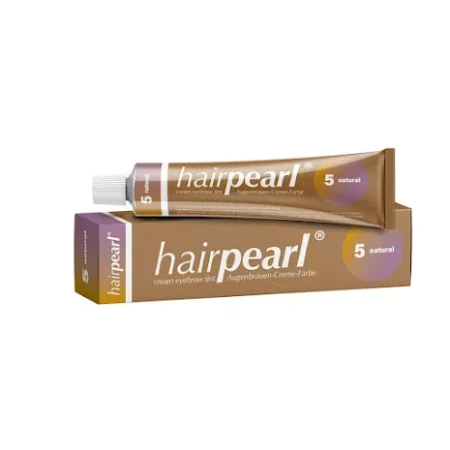 Tub Hairpearl Natural 20ml – frans- och brynfärg i naturlig ton.