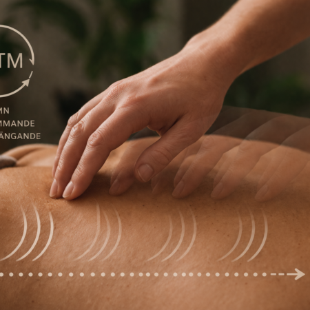 Scratch Therapy behandling som visar beröringsteknik för nervsystemsreglering